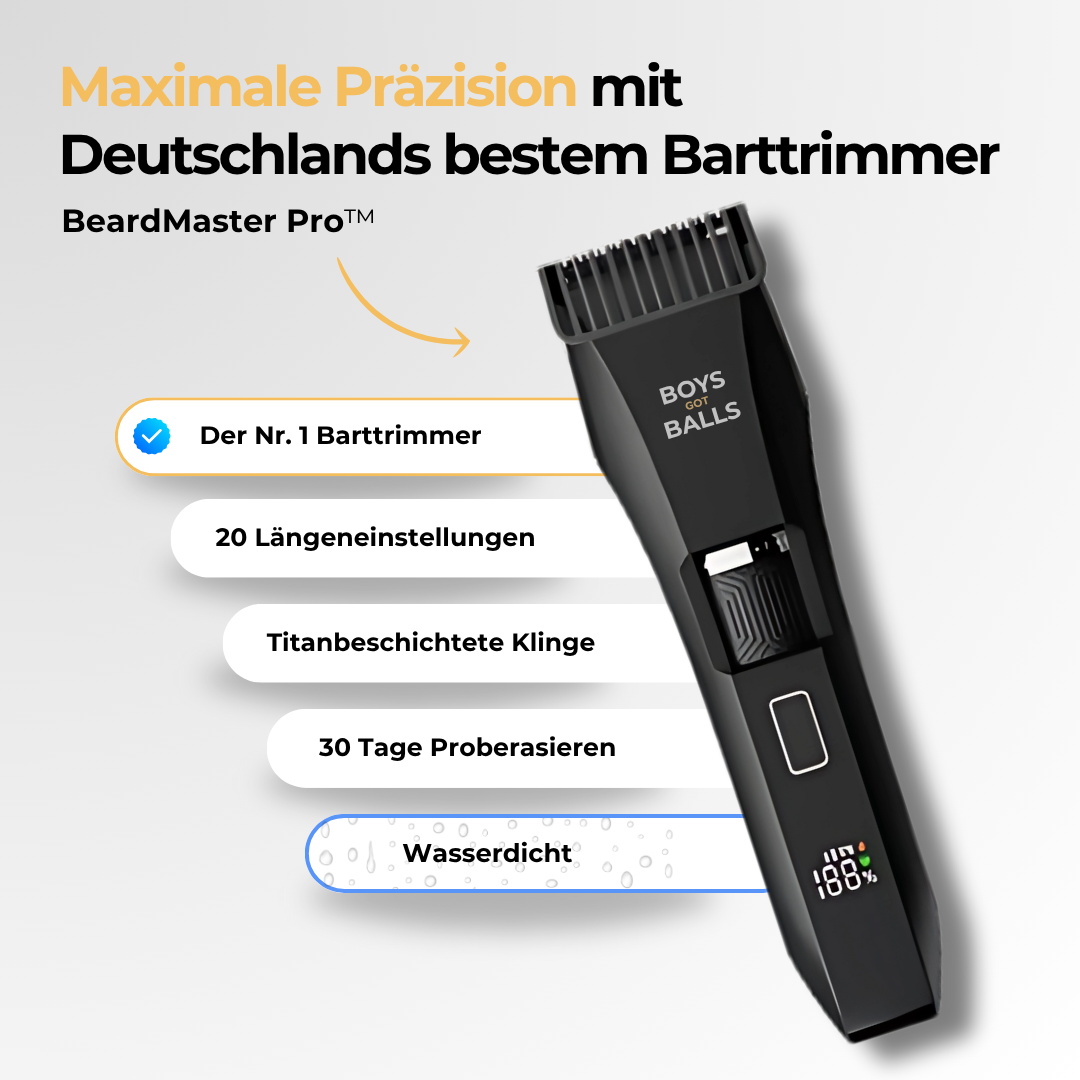 BeardMaster Pro - Für die perfekte Bartpflege